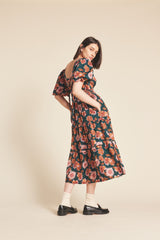 Nellie Dress Carnation Print