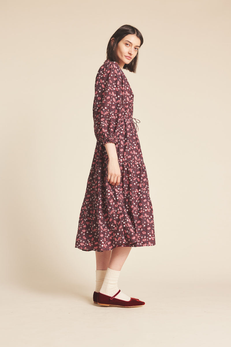 Sylvie Dress Plum Blossom