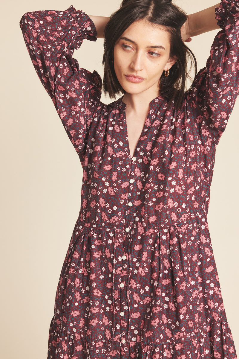 Sylvie Dress Plum Blossom