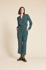 Leona Pant Blue Larkspur