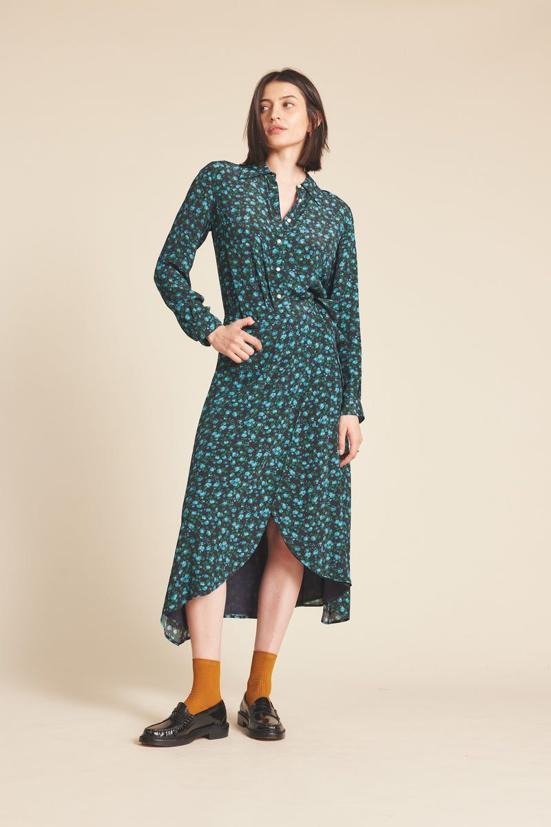 Jacquelin Shirt Blue Larkspur