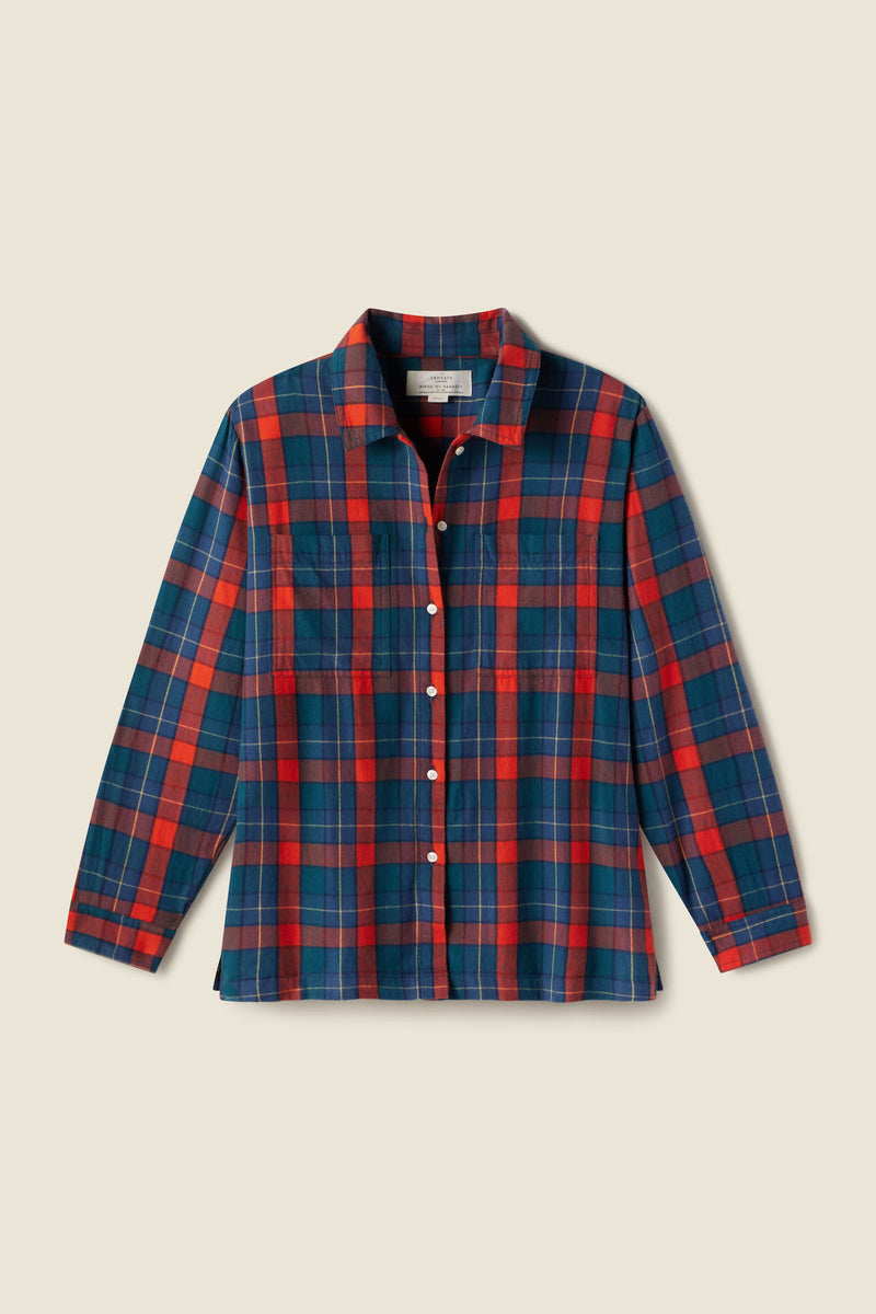 India Shirt Jacket Merrywood Plaid