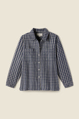India Shirt Jacket Armada Plaid