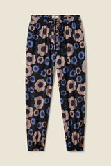 Olha Jogger Pant Navy Poppies