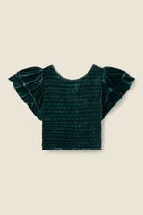 Cerise Top Ponderosa Velvet