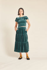 Cerise Top Ponderosa Velvet