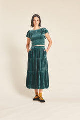 Makena "B" Skirt Ponderosa Velvet