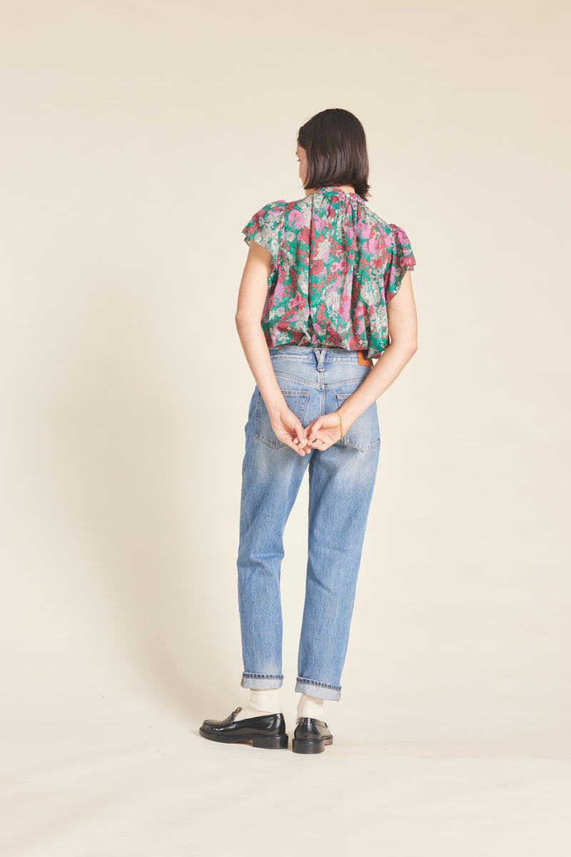 Carla Blouse Nouveau Garden