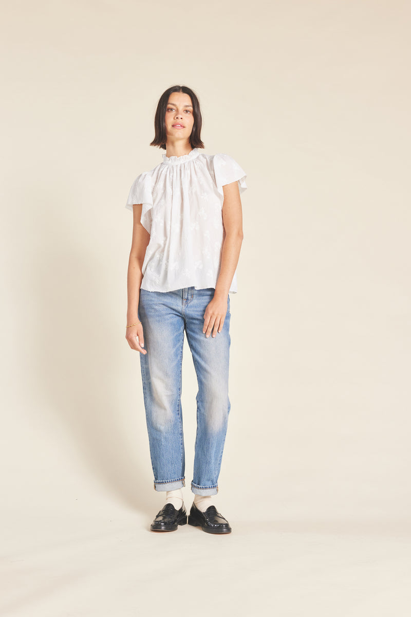 Carla Blouse Stitched Posy