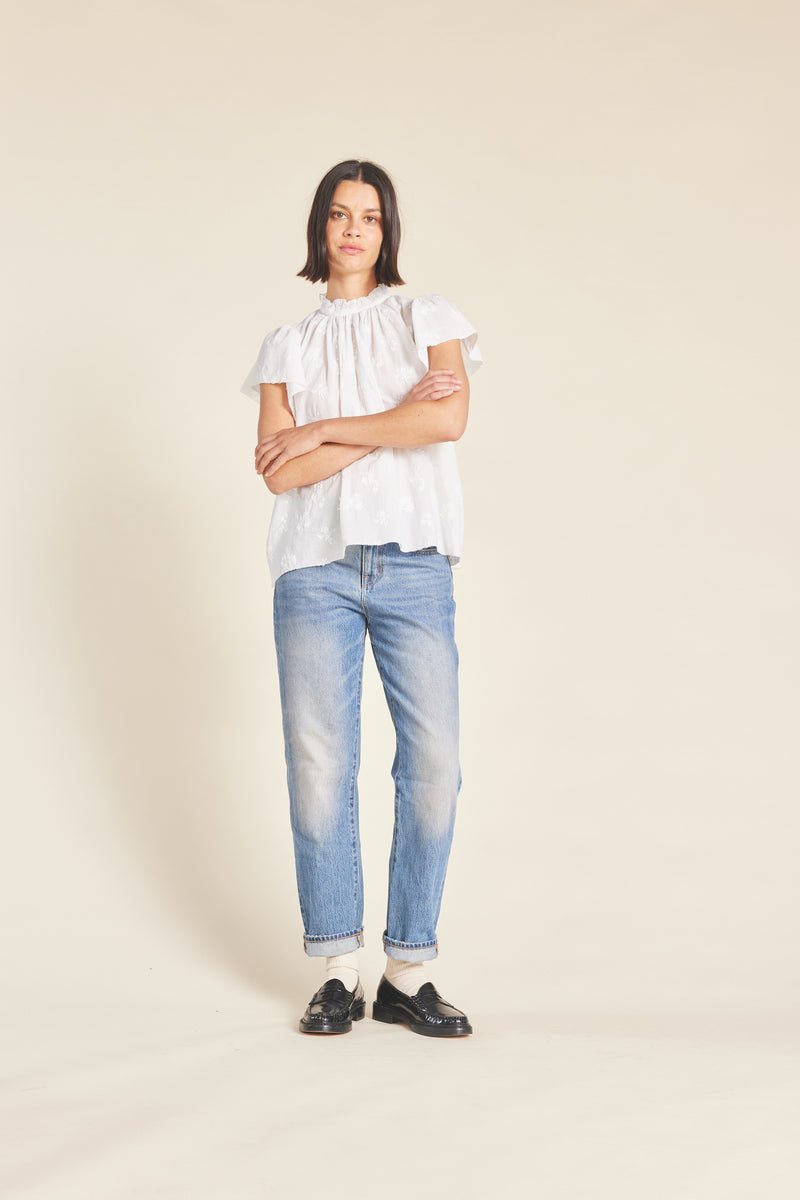 Carla Blouse Stitched Posy