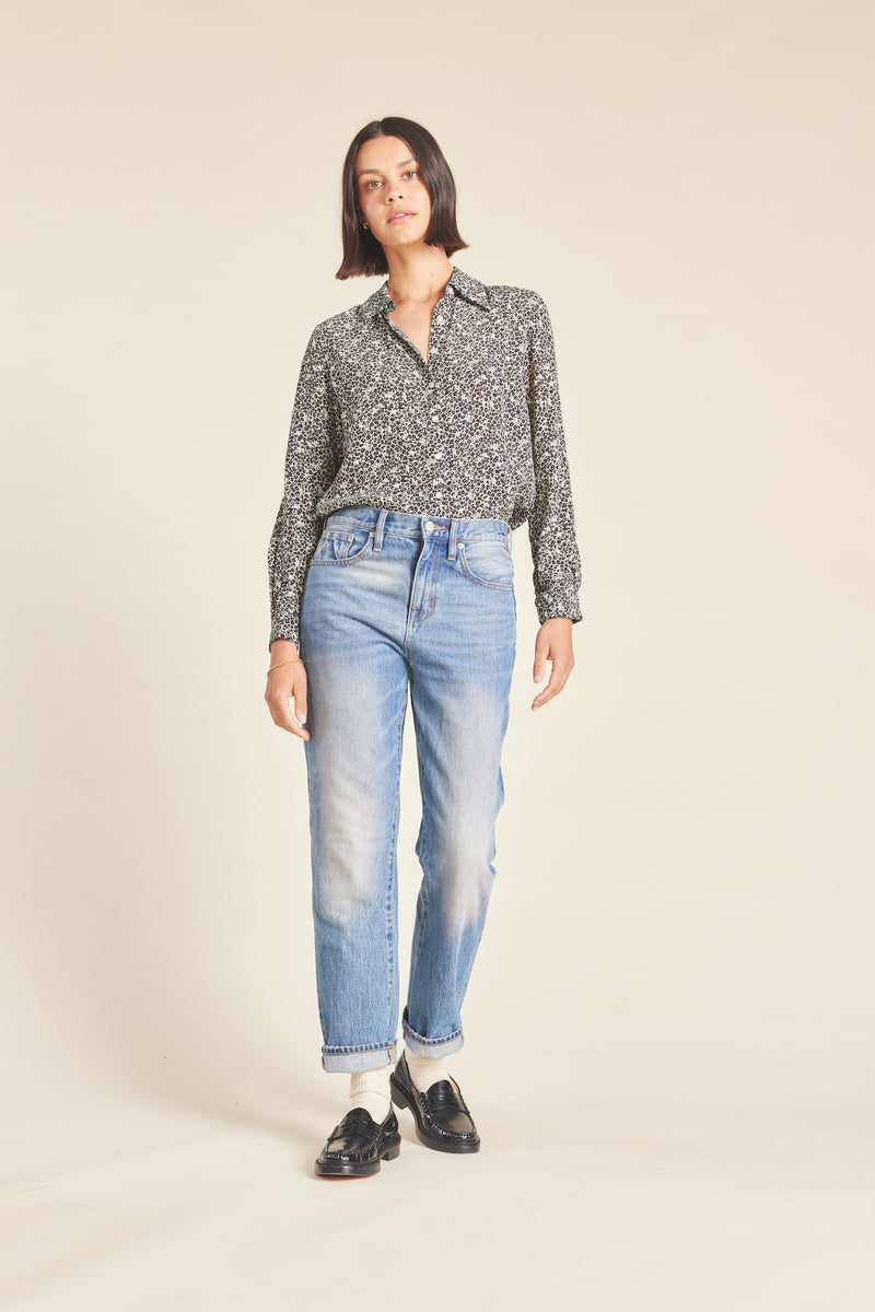 Jacquelin Shirt Papier Ditsy