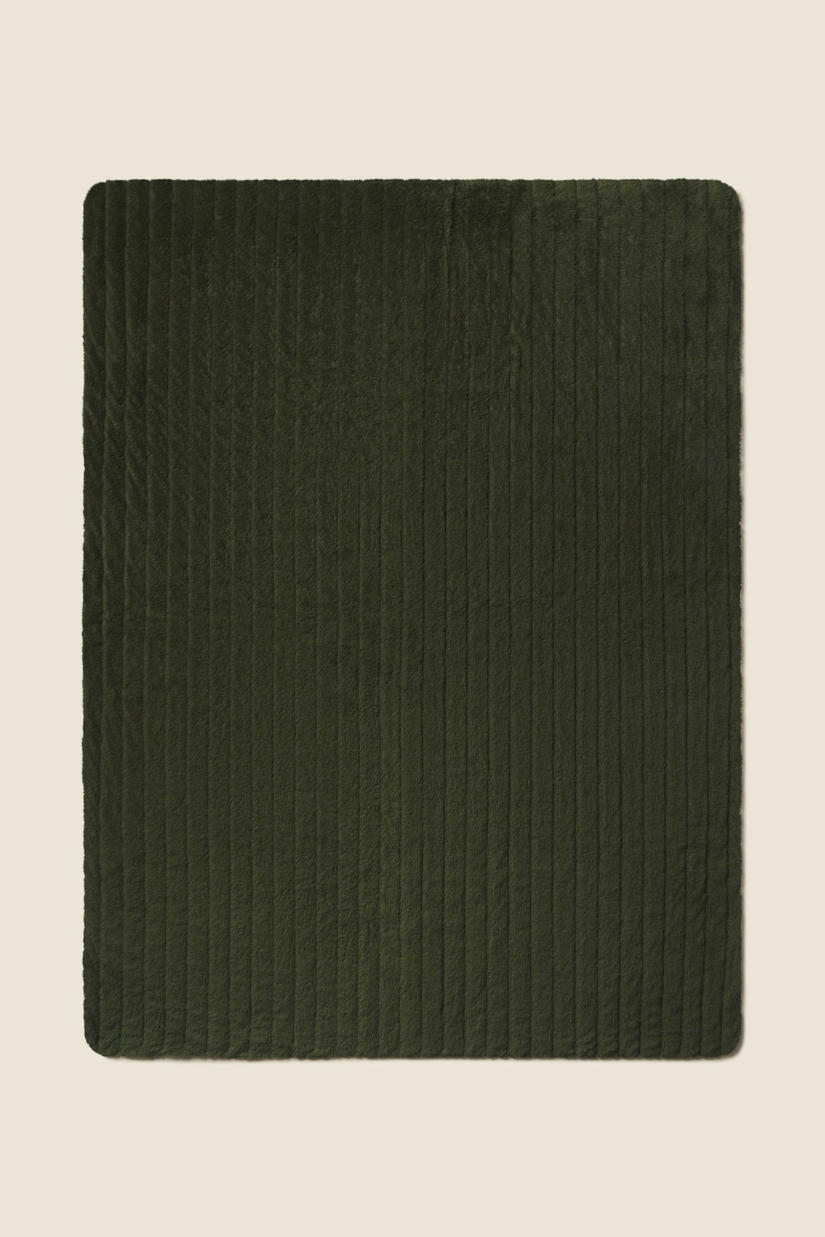 Trovata Delicate Tilia printed throw blanket — reverse side