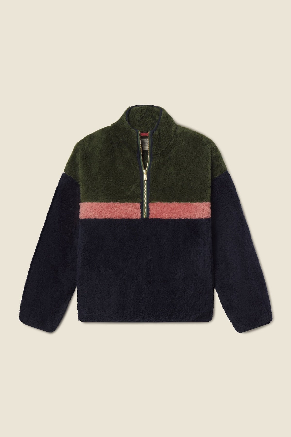 Trovata Casey pullover in Palm, polyester
