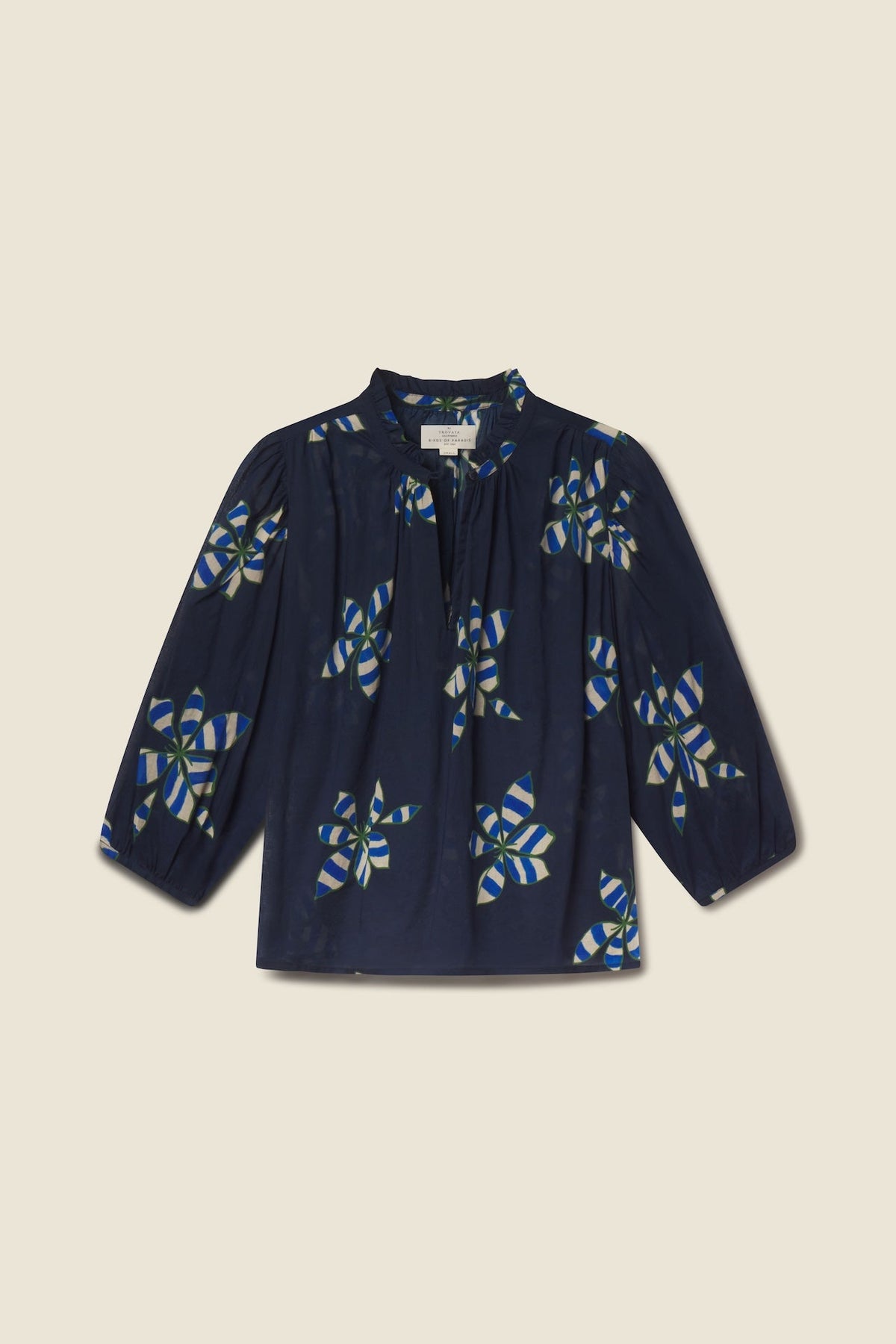 Trovata Orly blouse in Mod Botanica, cotton