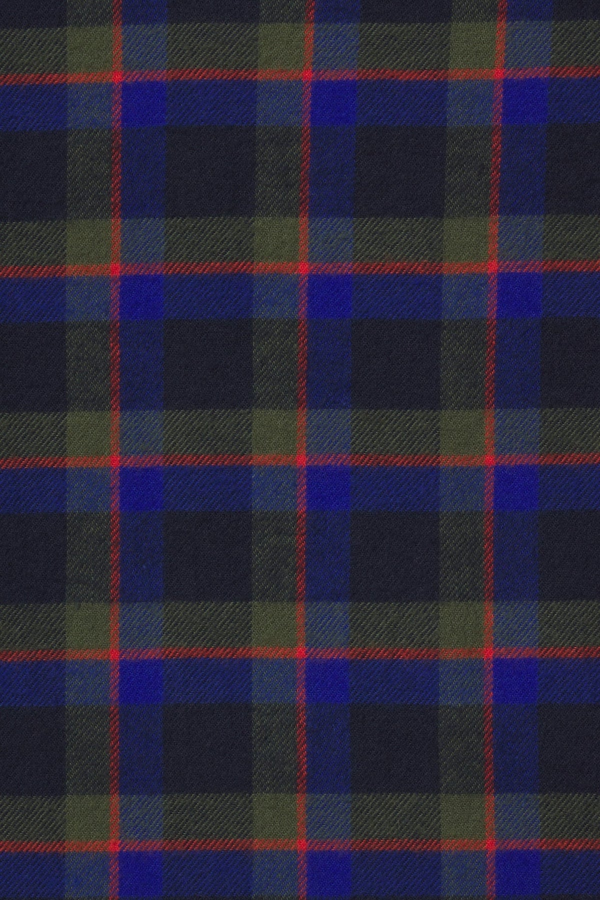 Trovata Winter Regatta Plaid fabric swatch, cotton