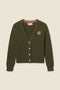 Esra Cardigan Sweater Fern