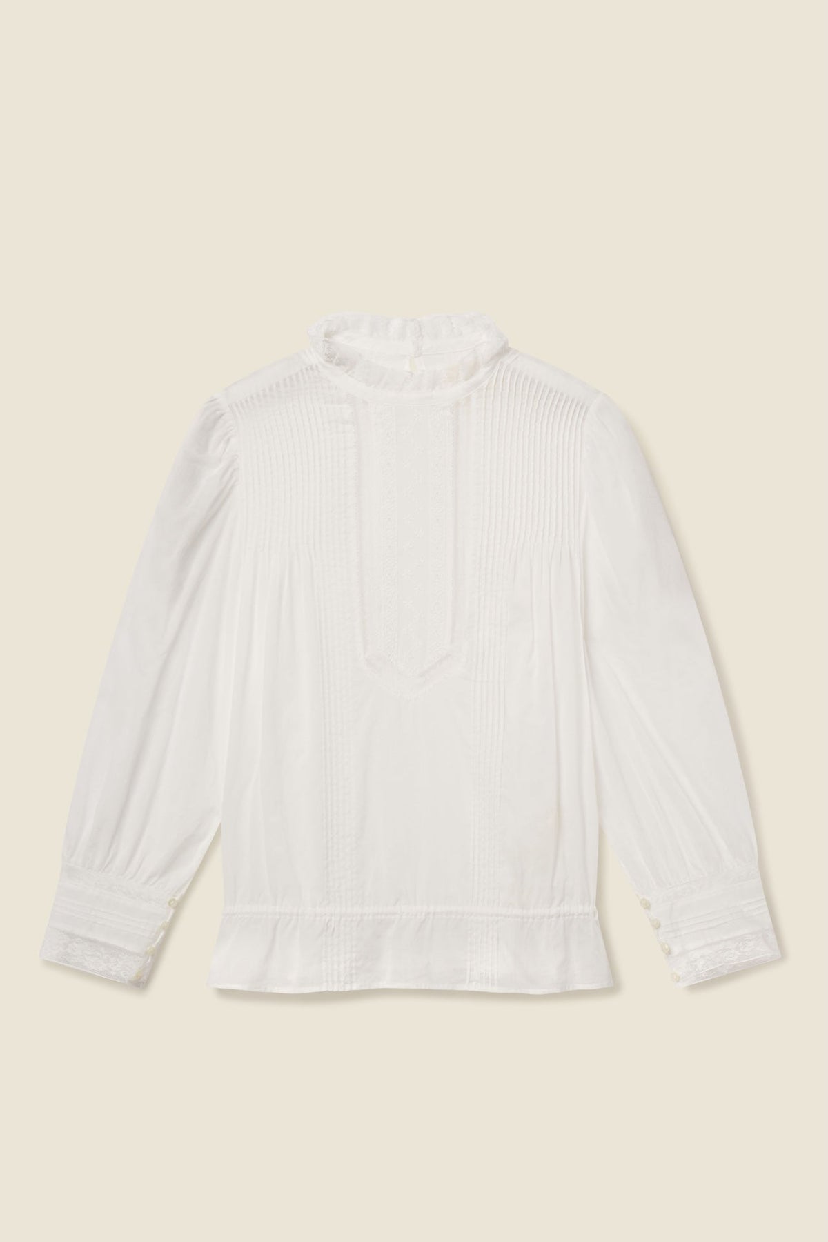 Trovata Cosette blouse in White, cotton