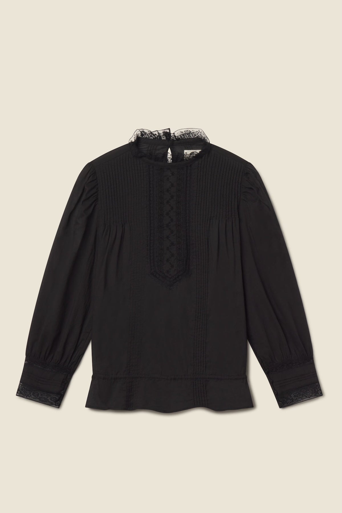 Trovata Cosette blouse in Black, cotton