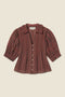 Amelie Blouse Maple Check