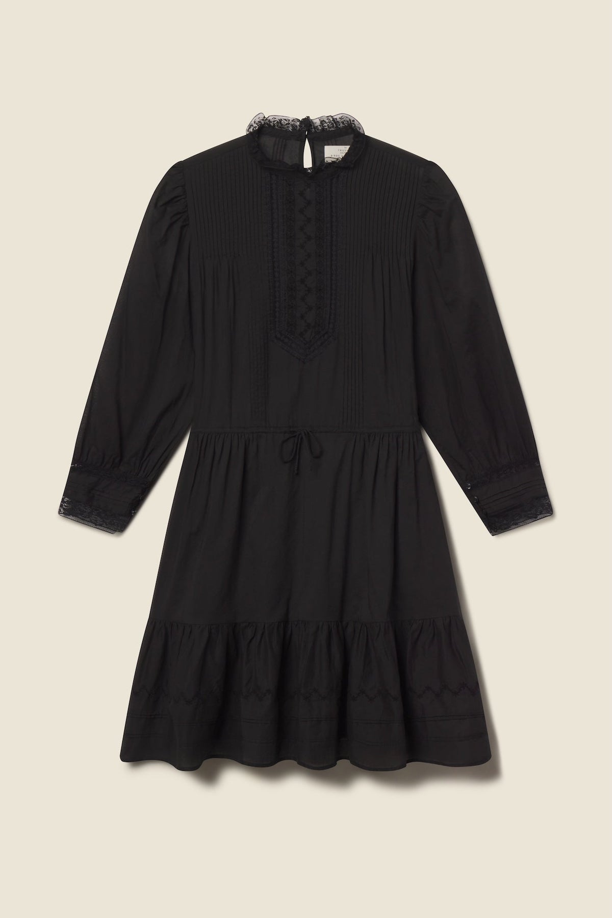Trovata Isolde dress in Black, cotton
