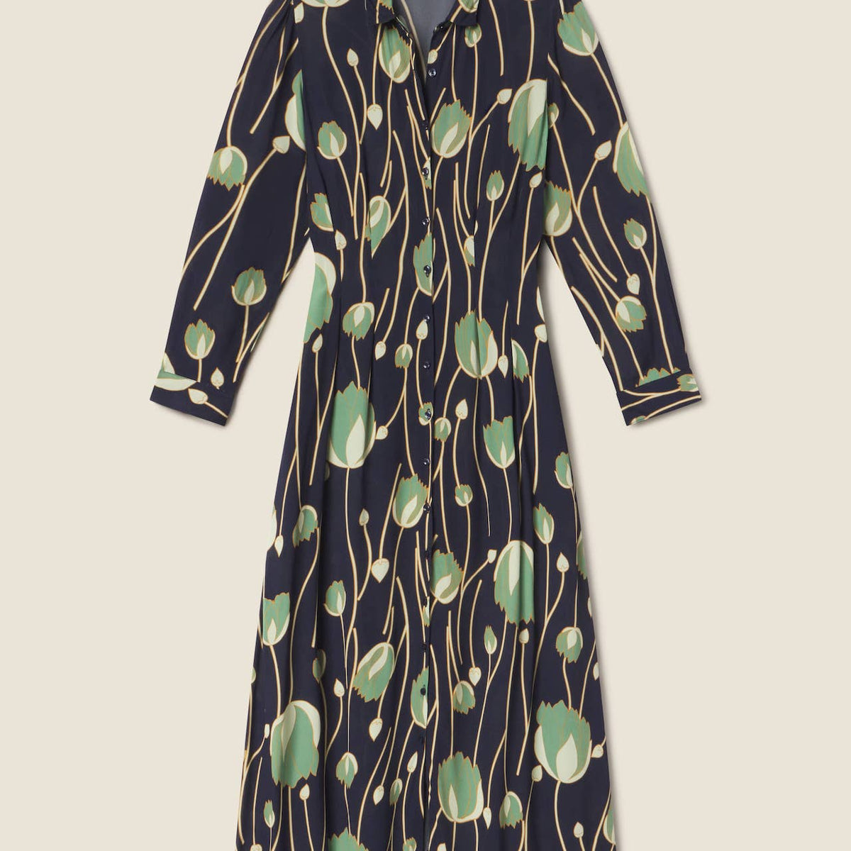 harper the fox green dress ASTR the Label Halcyon Dress in Green main image 0