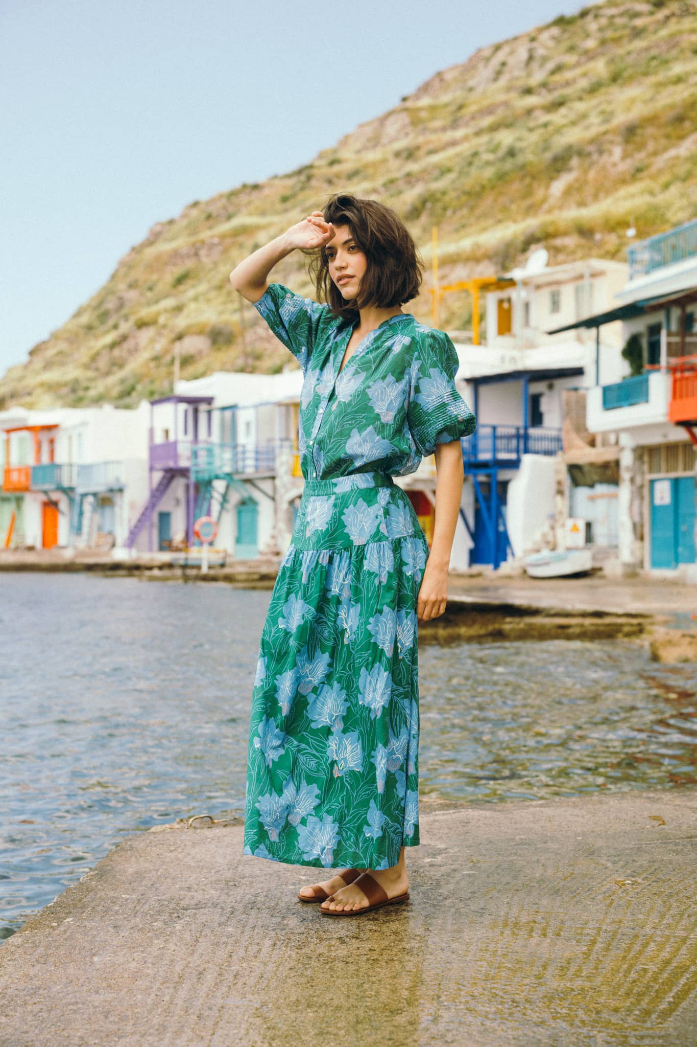 Lydia Skirt Blue Orchid