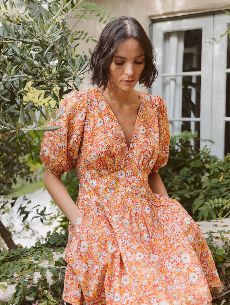 Gia Dress Autumn Fields