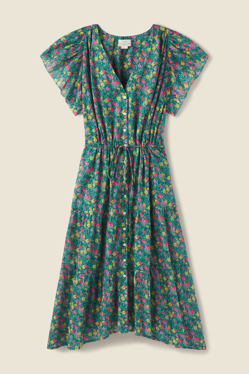 Kristi Dress Bold Leaflet