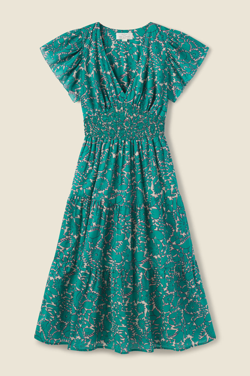 Kendall Dress Teal Thicket