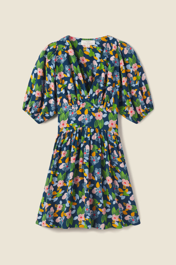 Gia Dress Wild Hibiscus