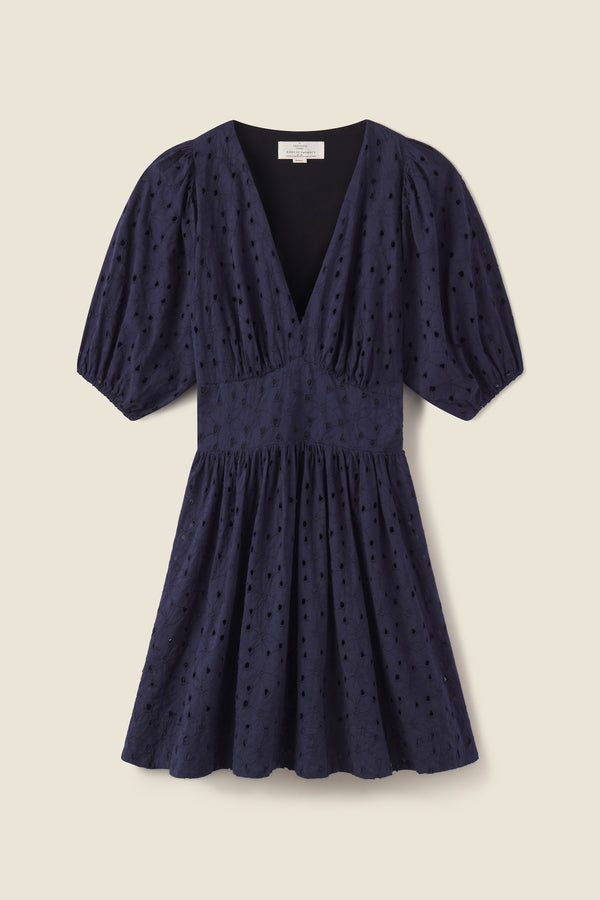 Gia Dress Inkwell Eyelet