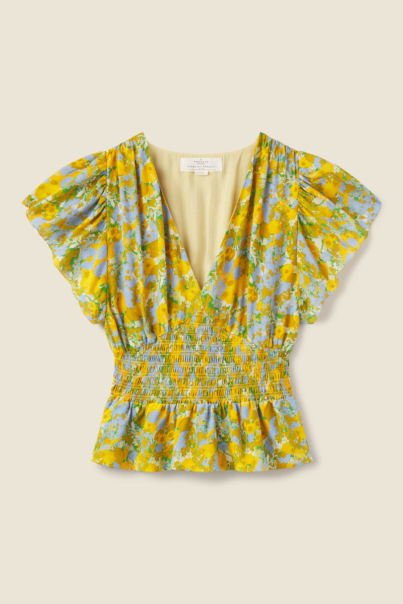 Paloma Blouse Golden Briar