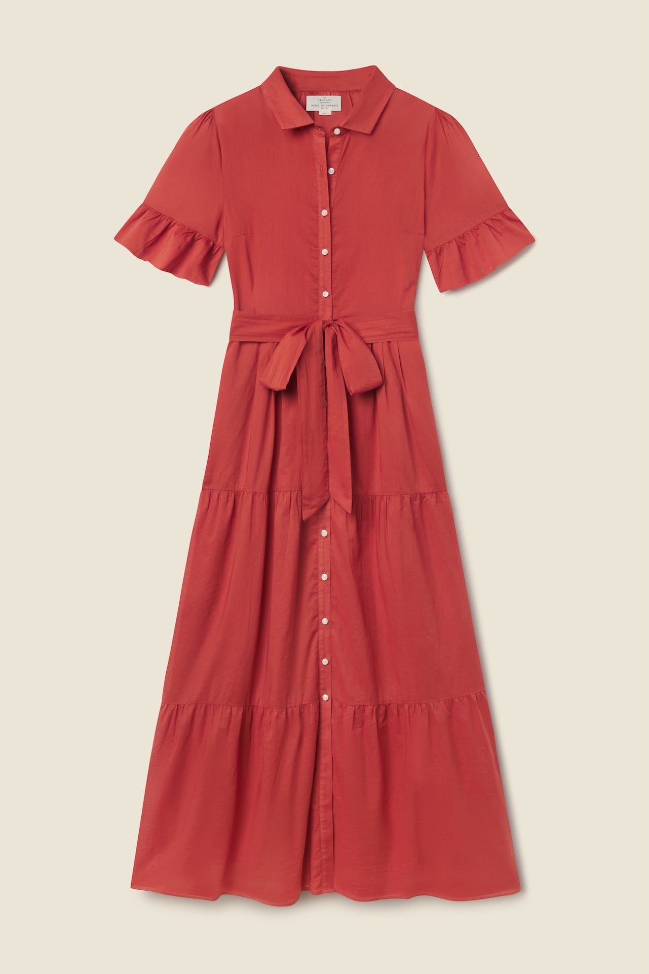 Martine Dress Rusty Orange