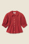 Jess Blouse Rusty Orange