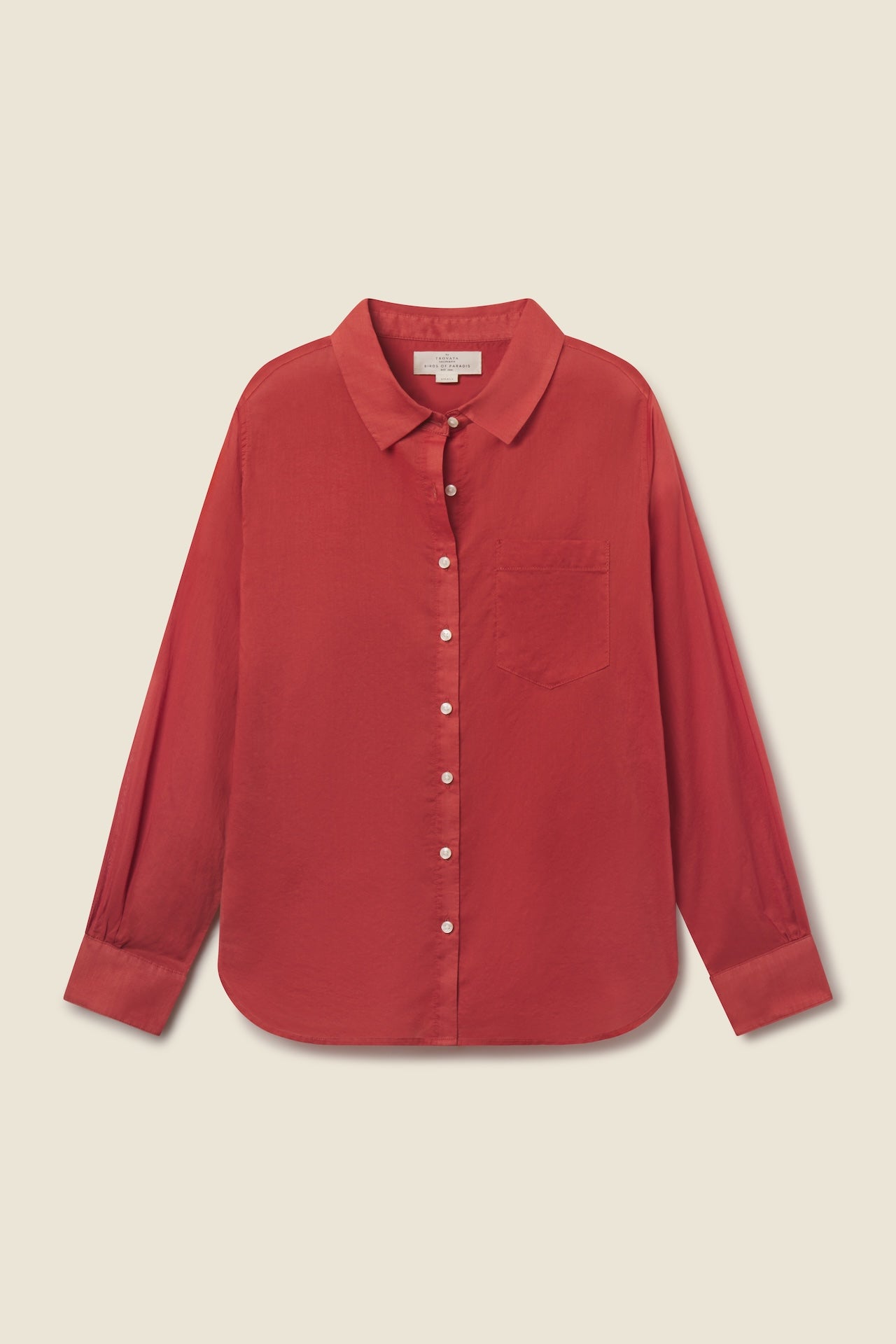 Gracie Shirt Rusty Orange