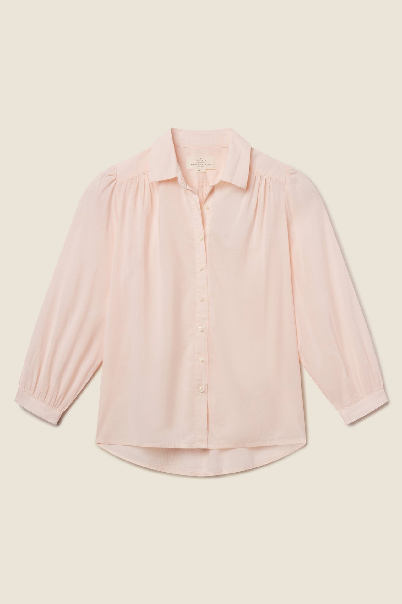 Zola Blouse Pink Micro Stripe
