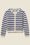 Vento Cardigan Blue Stripe