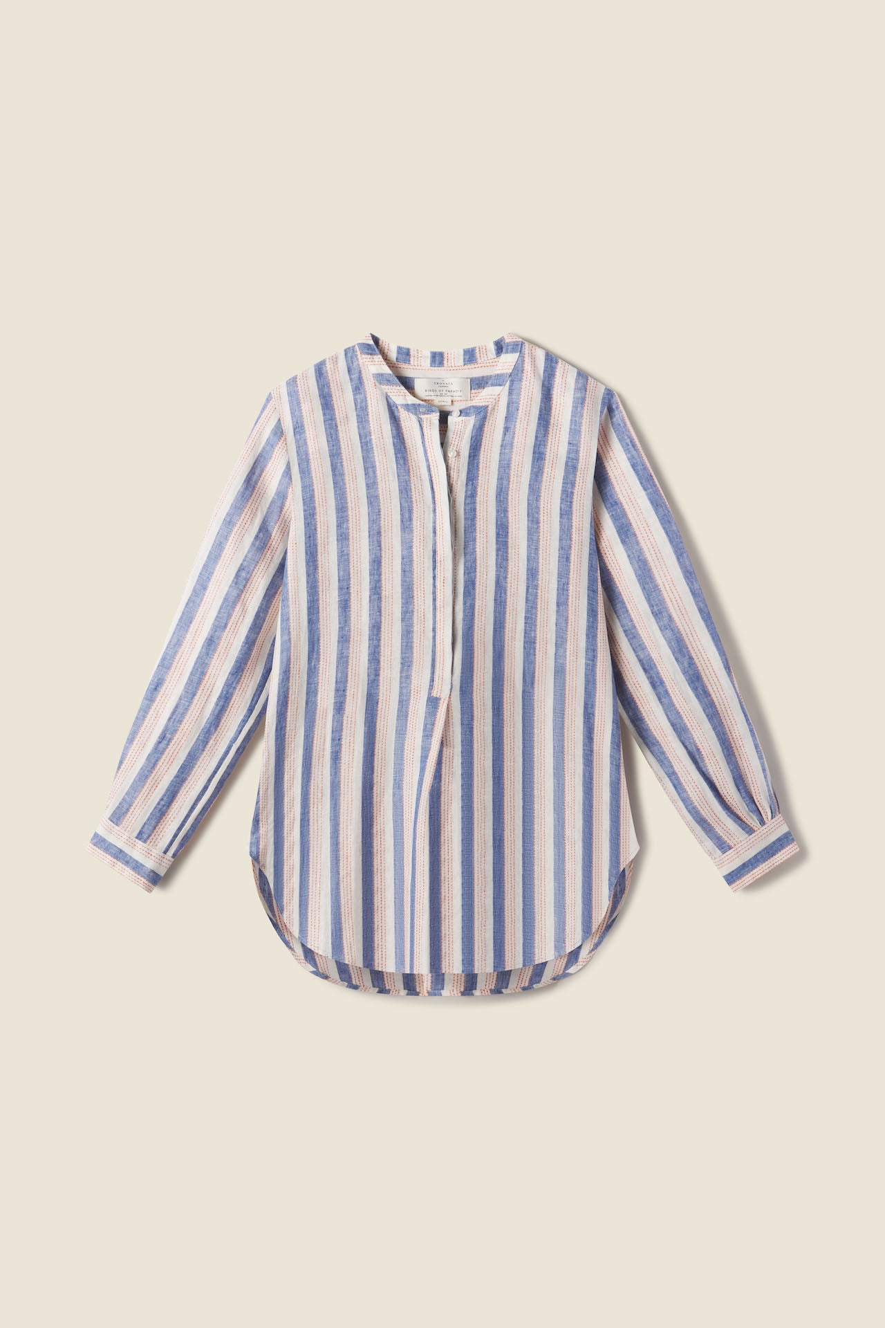 Tori Tunic Azul Stripe