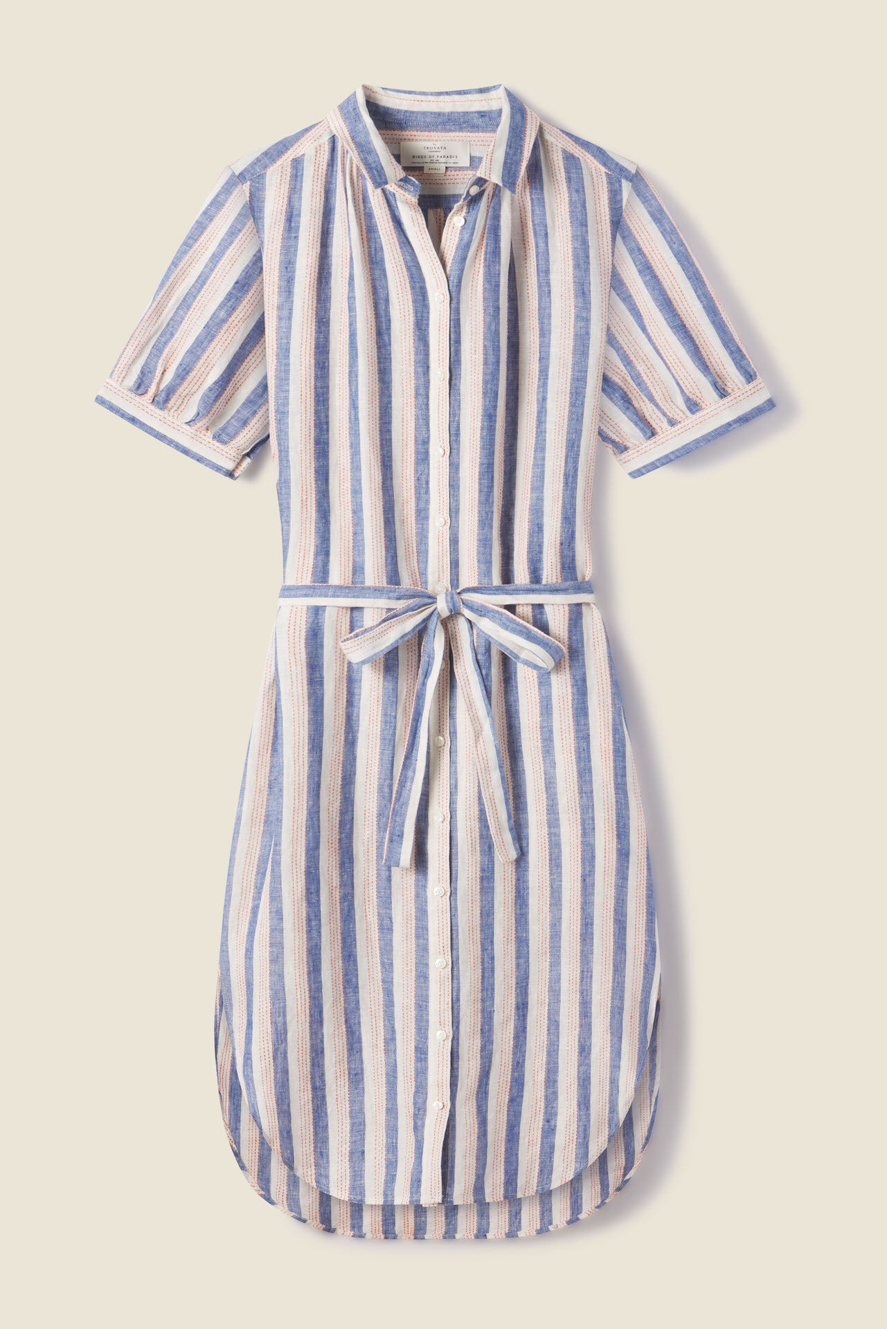 Joni Dress Azul Stripe