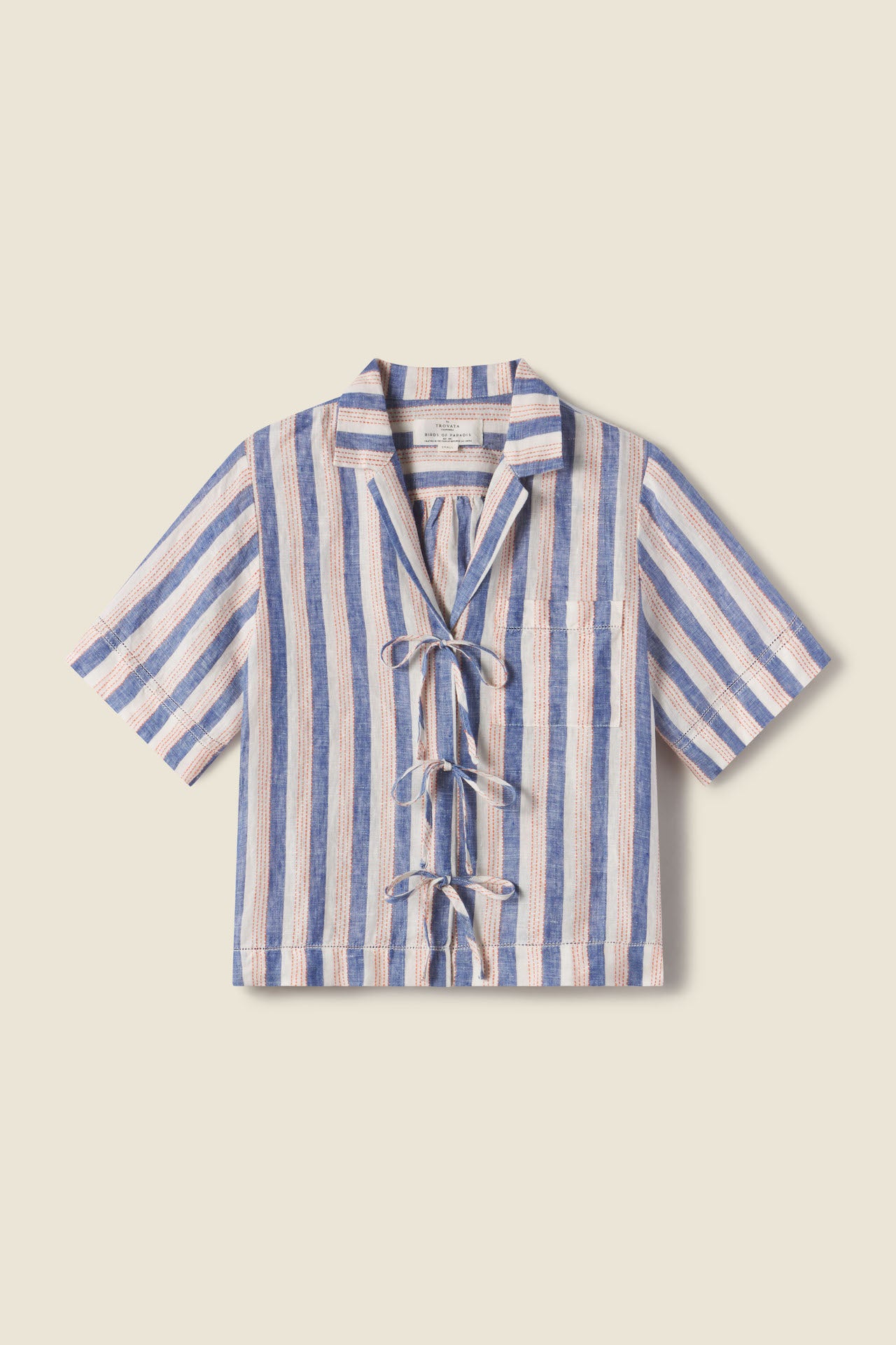 Inez Shirt Azul Stripe