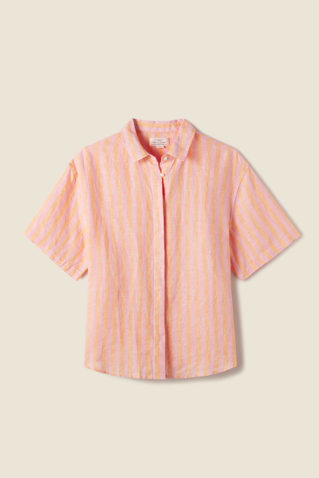 Sienna Shirt Creamsicle Stripe