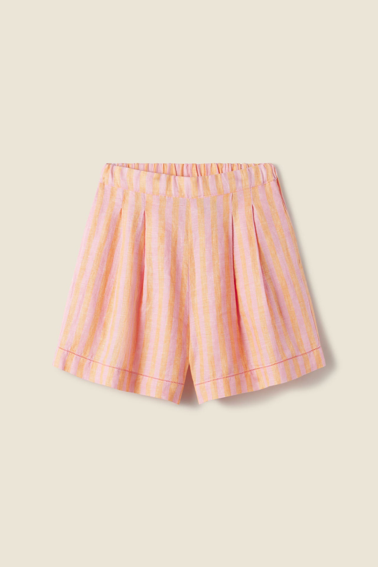 Everett Short Creamsicle Stripe