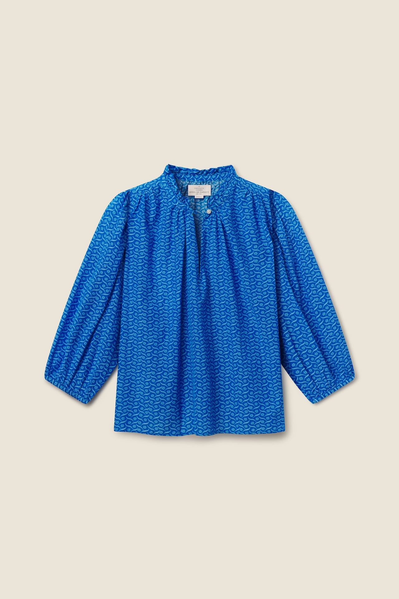 Orly Blouse Cerulean Floral