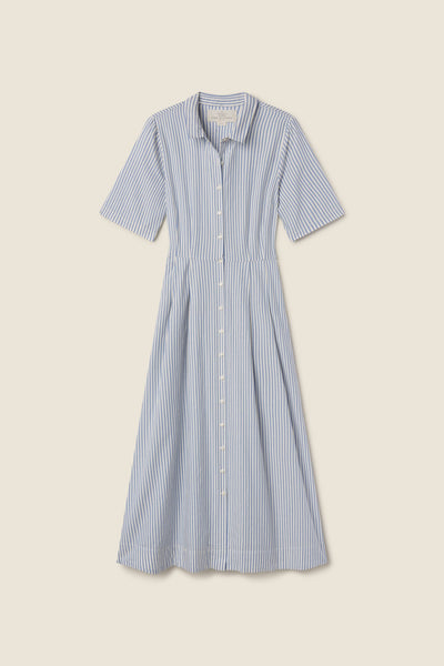 Trovata Women's Aster Dress Seaside Stripe - Size L