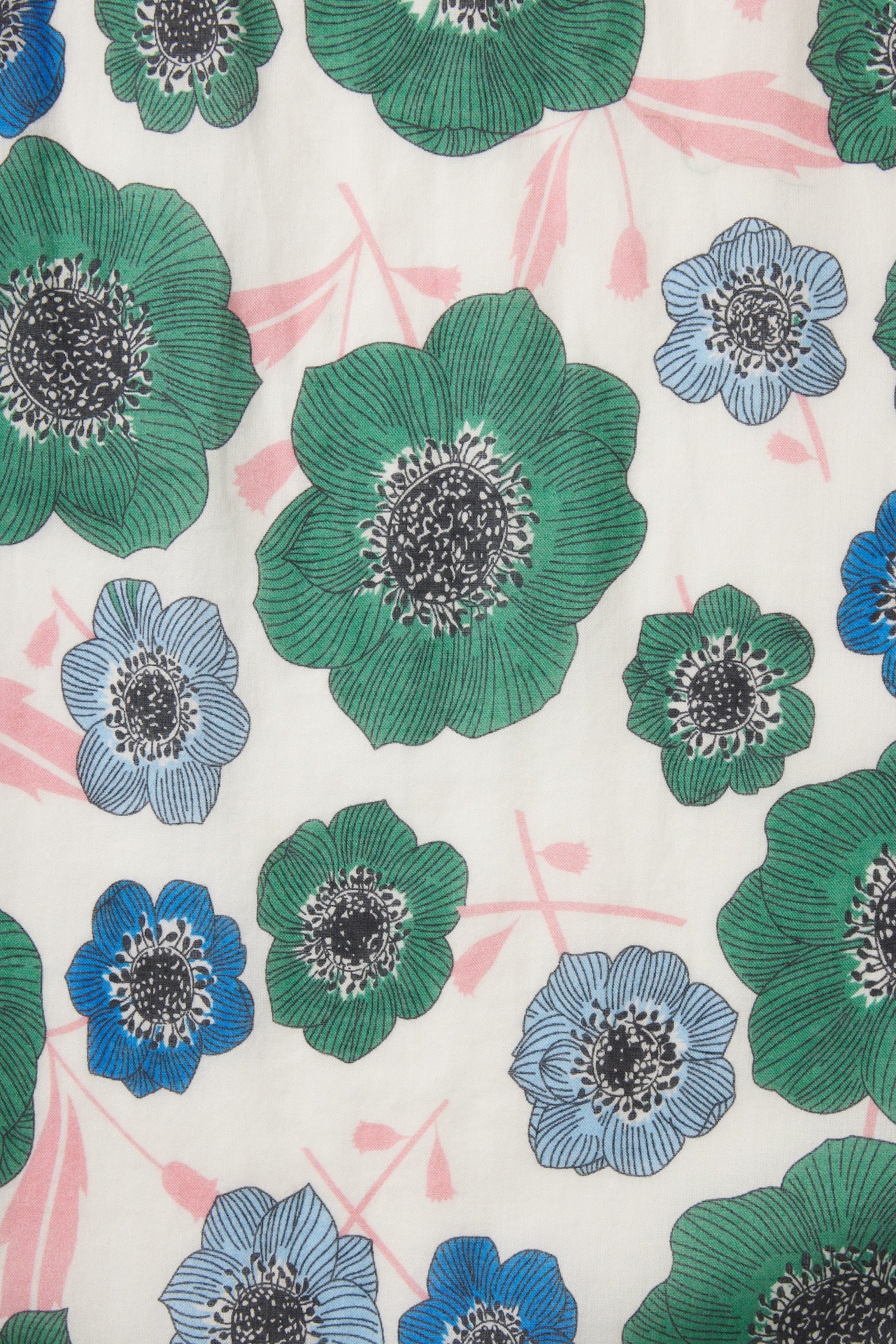 Clover Blouse Green House Bloom Border
