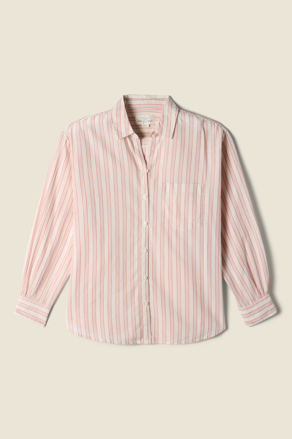 Blake Oversized Shirt Cameo Stripe