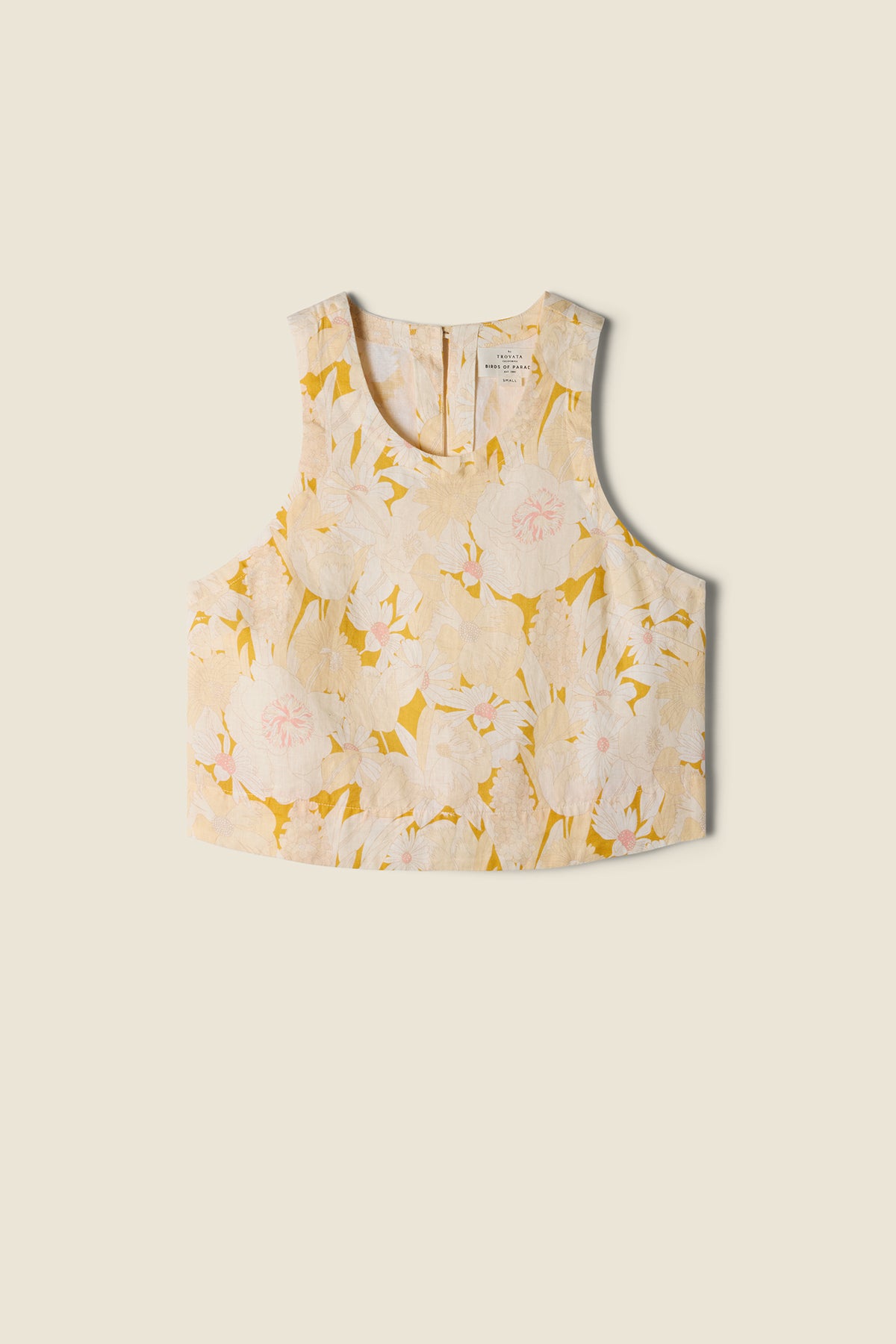 Esther Tank Honey Flora Linen