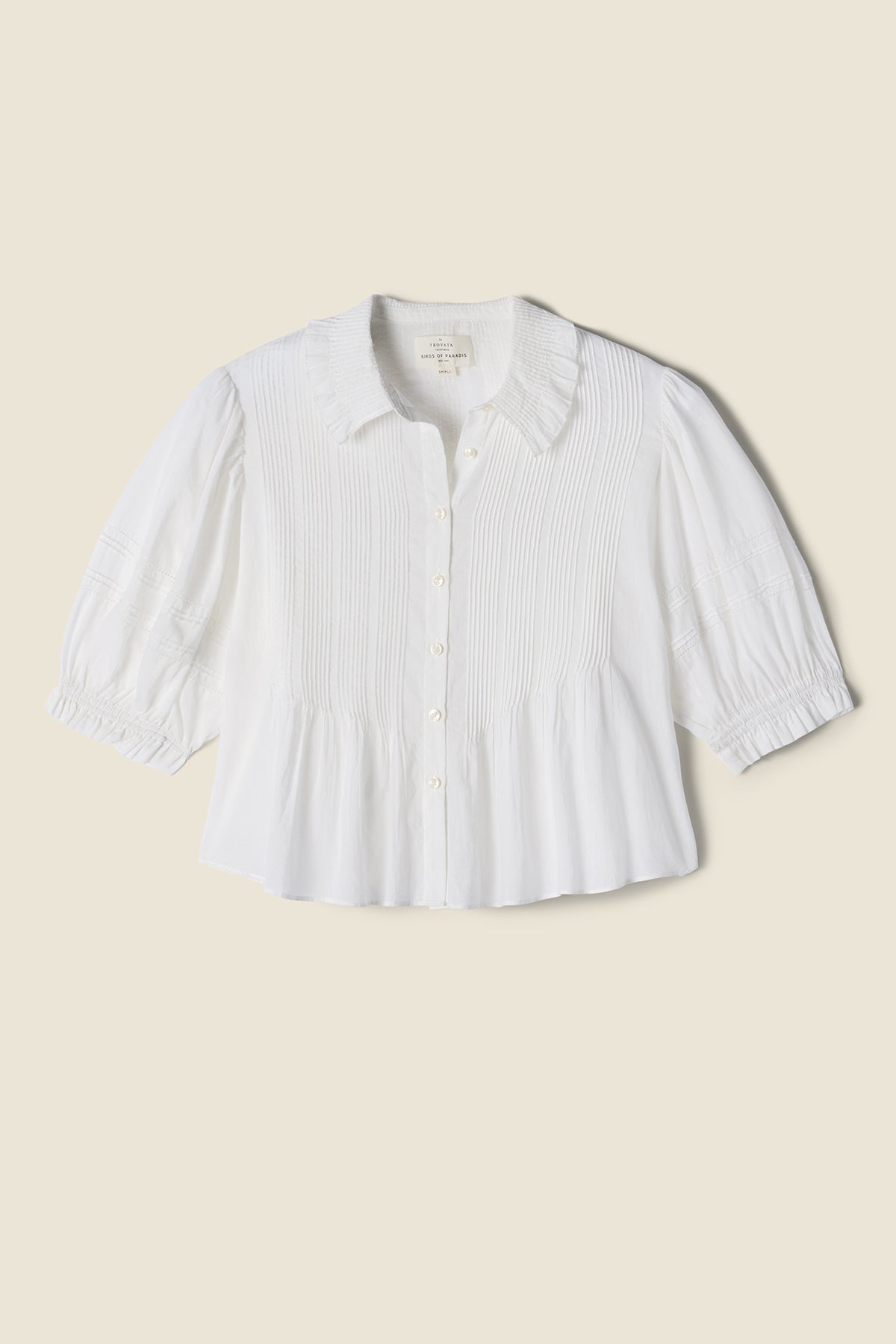 Jess Blouse White Voile