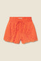 Frances Short Vermillion Eyelet
