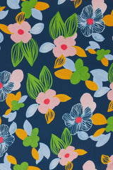 Carla Highneck Shirt Wild Hibiscus